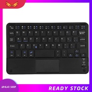 [ap4l43.] Ultra-Slim Mini Touchpad Keyboard, Keyboard with Built-in Multi-Touch Trackpad for Smart T