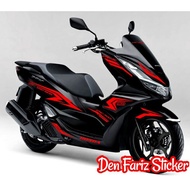 stiker motor pcx 160 merah stiker cutting list body motor pcx 160 termurah cutting sticker motor pcx