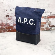 A.P.C. 牛仔布托特包