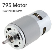 795 DC Motor 24V 20000RPM Double Ball Bearing High Speed High Torque Micro Motor for DIY Electric To
