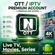 OTT Navigator TV IPTV Player Premium App Support Smart TV LG Samsung Android TV Box Stick
