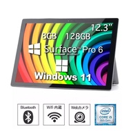 MICROSOFT Surface Pro 6 i5 -8GEN 8250u 8gb Ram 12.3"INCH IPS 2K DISPLAY WIN TABLET (refurbished)