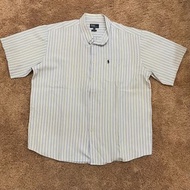 Ralph Lauren polo 藍白條紋襯衫