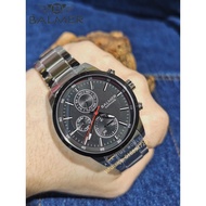 *Ready Stock*ORIGINAL Balmer 9181G-SS-49 Stainless Steel Sapphire Glass Water Resistant Multi-Functi
