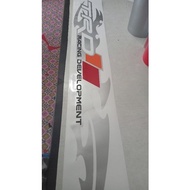 ▩  ✘ Toyota Wigo Rear Sticker Design TRD Tribal