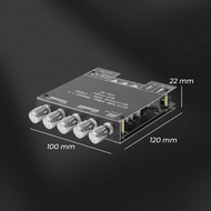 Bluetooth Audio Receiver 5.0 Amplifier 2.1 50Wx2+100W