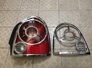 Ốp inox viền trang trí đèn hậu Chery QQ3