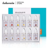 Lakerain 12 Pcs. Fruit Fragrance Essential Oil Set Strawberry Mango Watermelon Scent for Candle Making Lip Gloss Flavoring