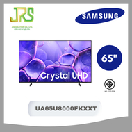 Samsung 65" Crystal UHD U8000F 4K Smart TV (2025) UA65U8000FKXXT