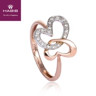 HABIB Alstromeria 0.80ct Diamond Ring (1.60g)