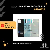 TigerWorld SAMSUNG A71 BATTERY COVER BACK GLASS HOUSING, BACK GLASS, BACK COVER BATTERY HOUSING