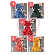 Old rose dress formal wedding Gown for ninang wedding Semi formal dress for wedding 2718 Formal Dres