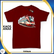 KATUN [New Design] Viral T-Shirt - Kai Masinis Train Children Cotton Combed 30S Premium Distro Fashi