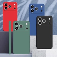 Luxury Liquid Silicone Phone Case For Apple iPhone Air 17 Pro Max Soft TPU Silicone Cases Replacemen