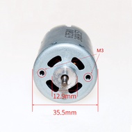 1PCS RS540 High Speed High Power Motor 3V 6V 7.4V 9V 11800RPM-35000RPM 3.1mm Shaft Motor for RC Mode