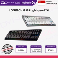 LOGITECH G515 Lightspeed Bluetooth Wireless TKL Low Profile Gaming Keyboard BLACK / WHITE
