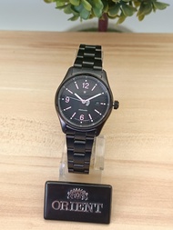 ORIENT (Automatic) Japan นาฬิกาผู้หญิง รุ่น FNR1R001B0 สแตนเลสรมดำ รับประกัน1ปี