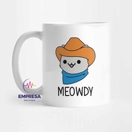 Cat Shirt Meowdy Cat Mug
