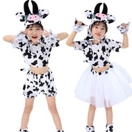Children's Performance Costume Performance Costume Performance Costume Cow Calf Ranch Cow cos Cow Ha