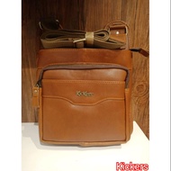 Kickers Leather Sling Bag