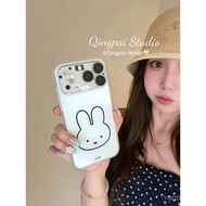 Phone Phone Case Suitable for iPhone 11 12 13 14 15 16 17 Pro max Plus Line Rabbit Shock-resistant S
