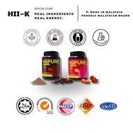 HII-K HIIPURE 1KG Protein Powder 28serving |  Whey & Isolated Soy protein | No Added Sugar | 1kg | R