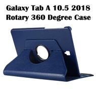Samsung Tab A 10.5 (2018) T590 Luxury PU Leather Rotary Flip Case