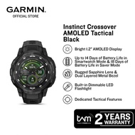 Garmin Instinct Crossover AMOLED Tactical - Black