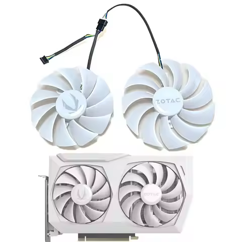 GAA8S2U GA92S2U CF1010U12S CF9015H12S 100/88MM RTX 3060 GPU FAN，For ZOTAC RTX 3060、3060TI、RTX 3070、3