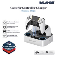 Salange GameSir Dual Controller Charger for PlayStation 5 / PS5 DualSense / Edge Controller Charging Station Dock