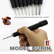 HD Model Burin Scriber Knife Line Cutter Lining Knife Line Knife Draw line 0.2/0.4/0.6/0.8/1.0/2.0/3