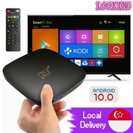 D9 Tv Box 4K 5G Android 8G RAM+128G ROM HD Smart TV Box Support Youtube Netflix Chrome Suitable for Non Smart TV