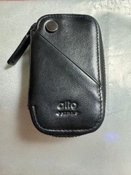 alto 奧沰 皮革鑰匙圈收納包 黑色