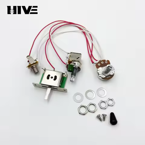 TL Electric Guitar Potentiometer Large Electronic Circuit B500K Electronic A500K Pull Three-position