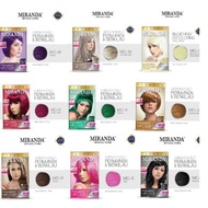 Miranda Pewarna Rambut Premium – Siri Pastel (Hair Colour / Hair Dye) Miranda Premium Hair Colour – 