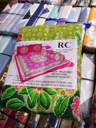 Sprei Batik Jadul Dg Warna Cerah RC