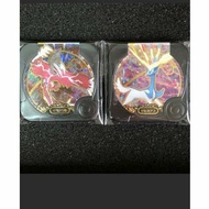 Pokemon Tretta Z1 Legend Xerneas Yveltal Chips