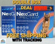 DOUBLE BOX EXTRA LARGE NEXGARD SPECTRA DEAL(FREE NINJA VAN DELIVERY)EXPiry 31.02.23
