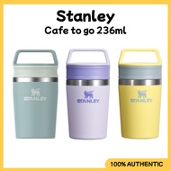 Stanley Cafe To Go Travel Mug | 236ml 8oz | Insulated Stainless Steel | Leak-proof Portable Cup