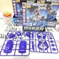 Assemble Robot Dog DIY Robot Winding Clockwork Drive Toy Educational Assemble Robot Dog