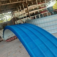 Atap Spandek Galvalum Zincalume Lengkung | Melengkung | Bending Lebar 1M Lapis Pasir