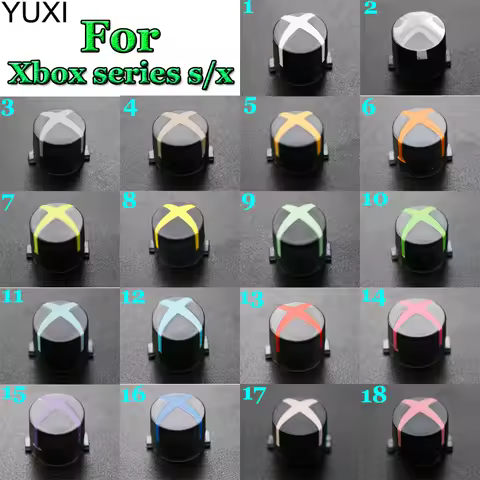 Replacement For Microsoft Xbox Series X Wireless Controller ABXY Button kit For Xbox S X Gamepad But
