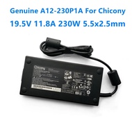 Genuine Chicony 19.5V 11.8A 230W AC Adapter For MSI GS65 GS75 P65 9SG A12-230P1A A17-230P1A Charger