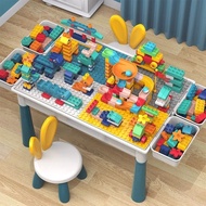Children's Building Table Set Building Block + Chair
