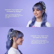 Y2K Aesthetic Headphone Wire Bow Hair Clip Bold Designs for School