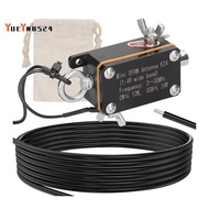 Pocket EFHW Antenna K24 3-30MHz Frequency Band Shortwave Antenna Wideband End-Fed Halfwave Antenna