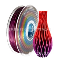 วัสดุสิ้นเปลืองในการพิมพ์3D: ผ้าไหม PETG PLA เรืองแสงสีรุ้งในที่มืด1Kg เครื่องพิมพ์3D