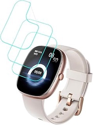 Futanwei for HUAKUA Smart Watches D3 Screen Protector 1.85" [3 Pack] HD Clear Soft PET Film [Anti-Fi