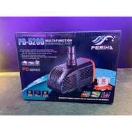 READY STOCK IN MALAYSIA 【AQUARIUM  】 PERIHA PD-5200 Submersible Pump [ 3-4Feet top filter]