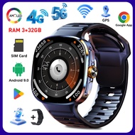 M99 Smart Watch 4G/5G SIM & WiFi NFC Rotating Camera Real-time Heart Rate Support Download APP for S